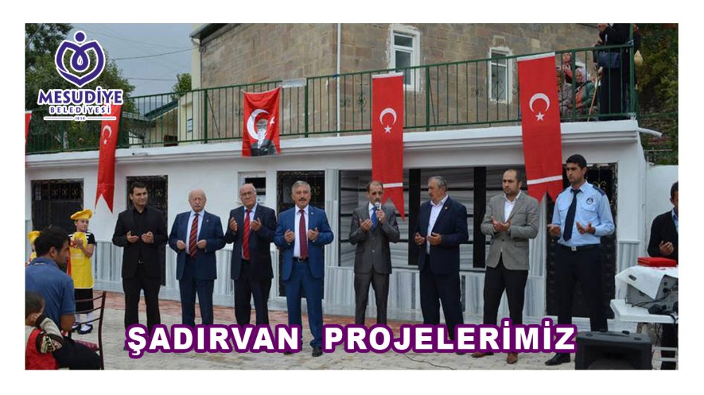 Mesudiye Belediyesi'nden Yeni Şadırvan Projeleri!